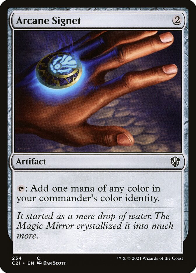 Arcane Signet card front