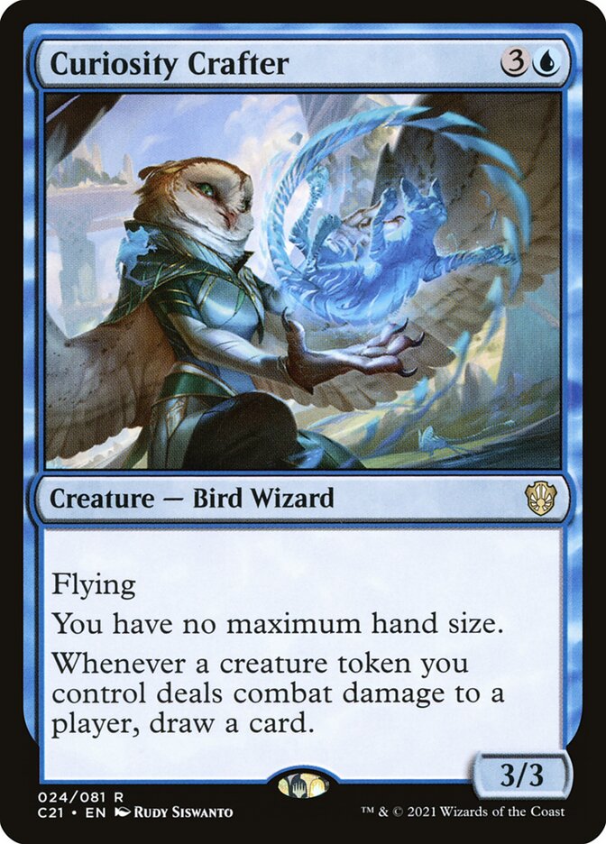 Curiosity Crafter card front