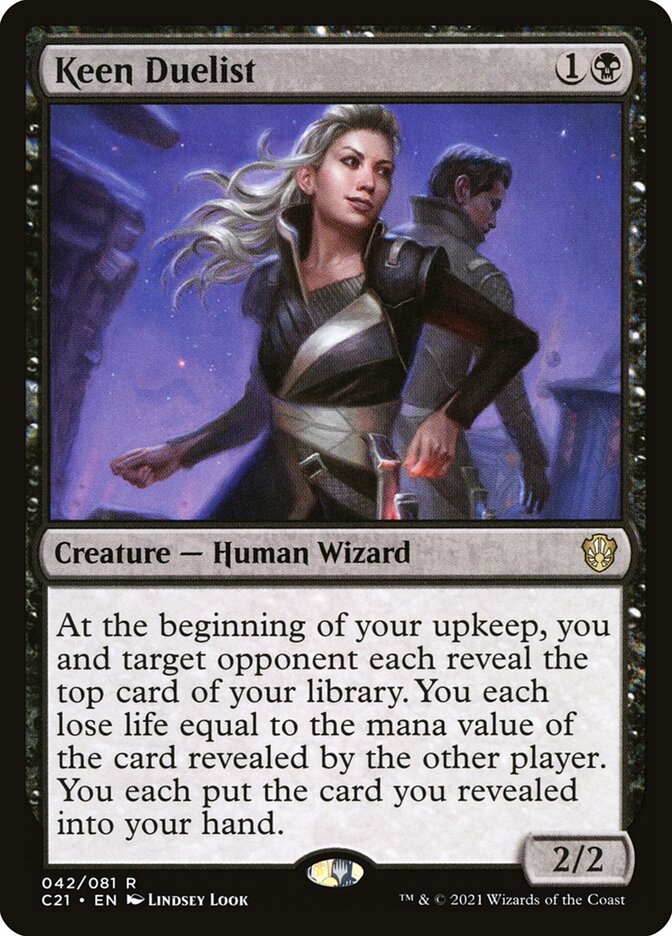 Keen Duelist card front