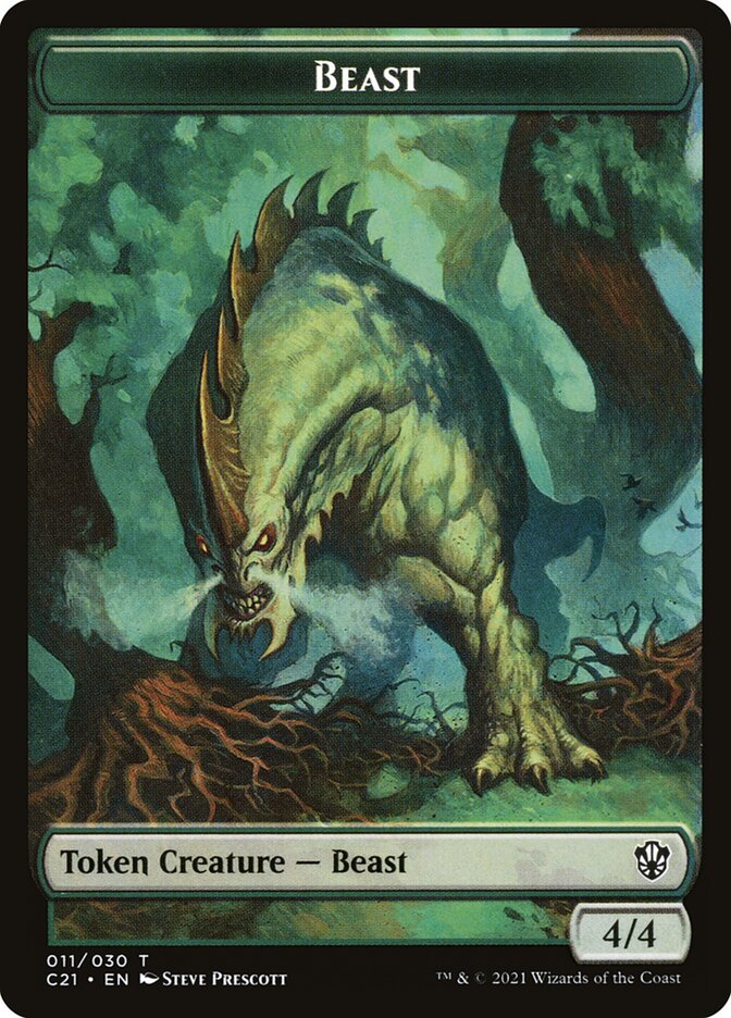 Beast card front