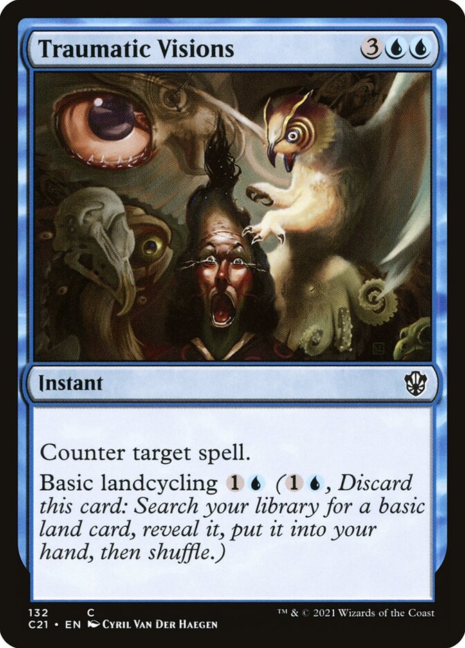 Traumatic Visions card front