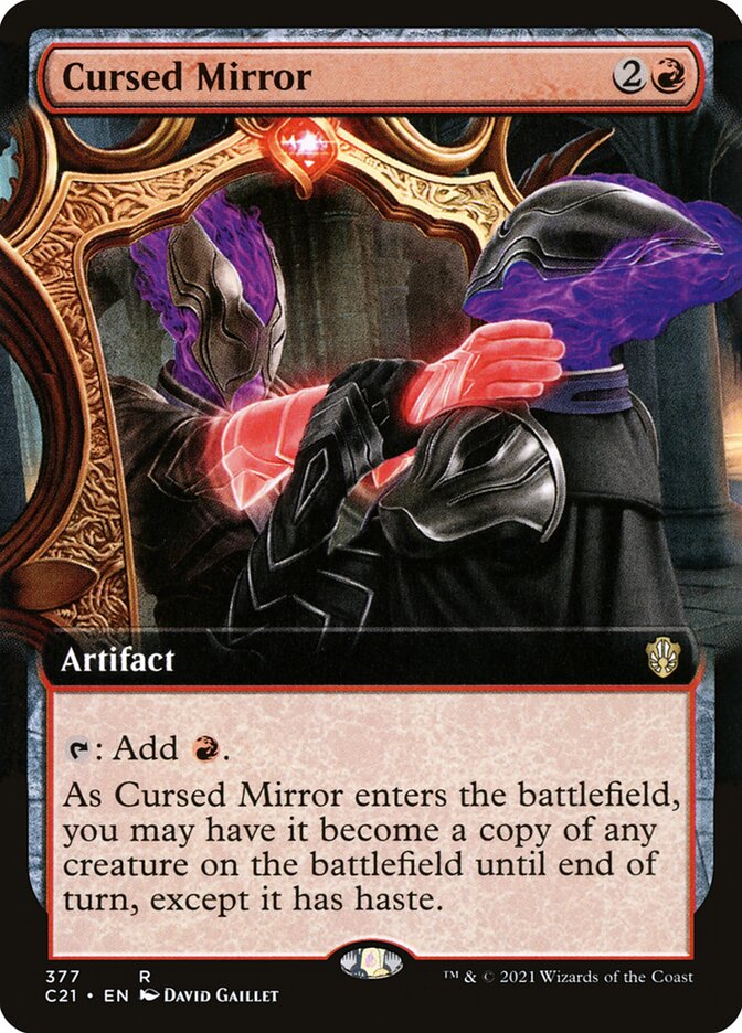 Cursed Mirror card front