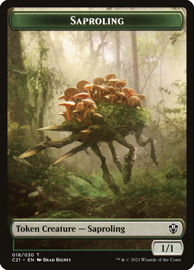 Saproling card front