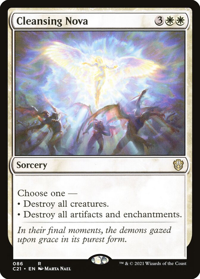 Cleansing Nova card front
