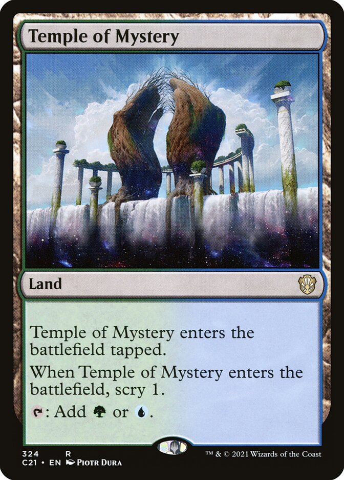 Temple of Mystery card front