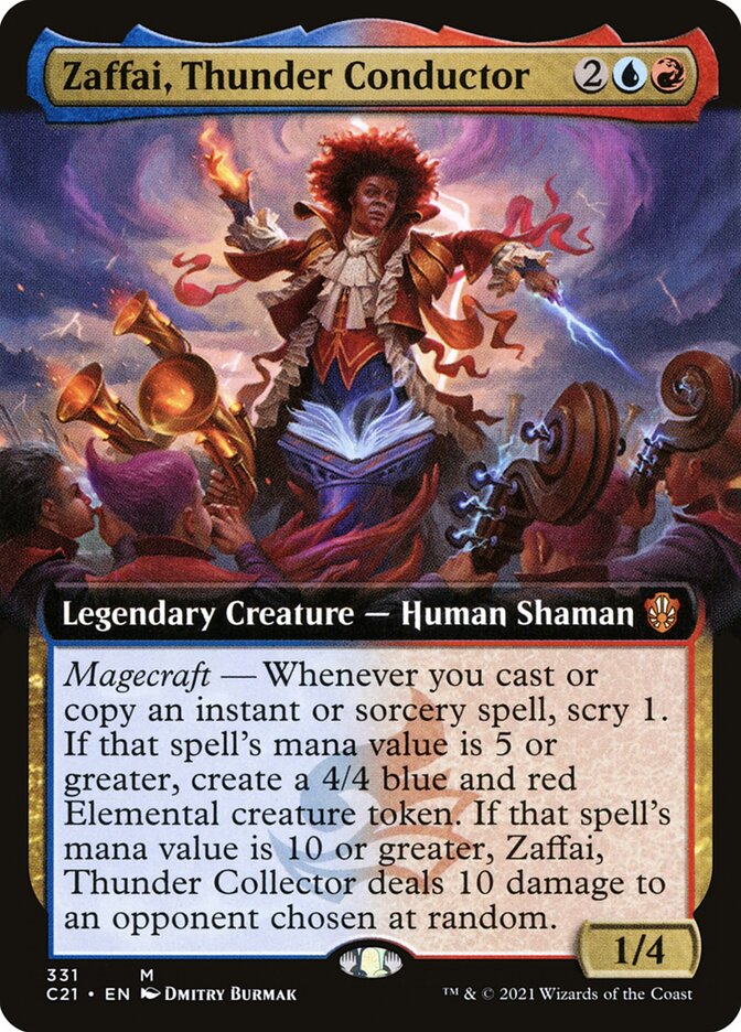 Zaffai, Thunder Conductor card front