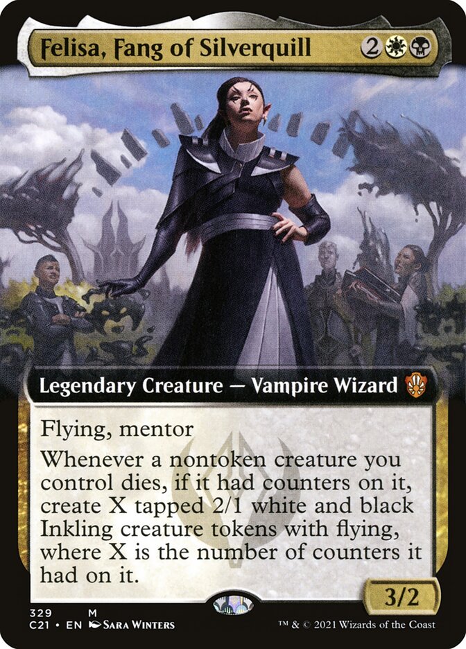 Felisa, Fang of Silverquill card front
