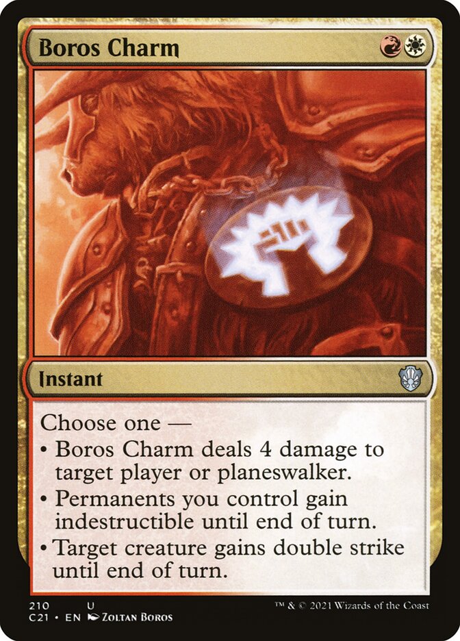 Boros Charm card front