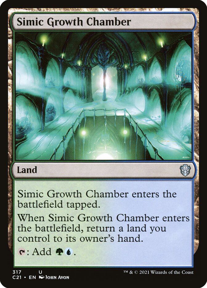 Simic Growth Chamber card front