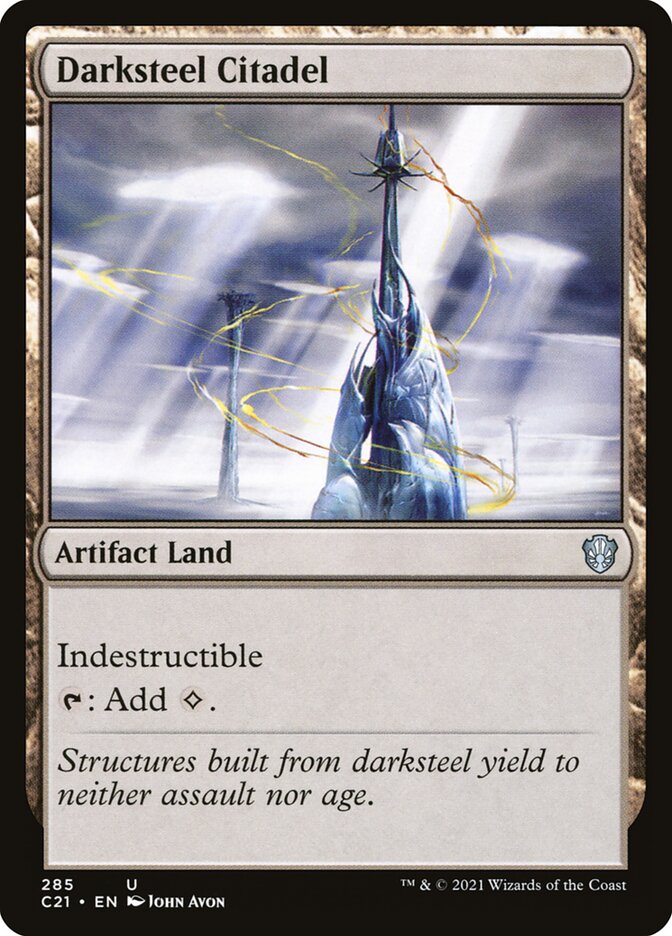 Darksteel Citadel card front