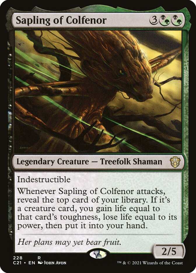 Sapling of Colfenor card front