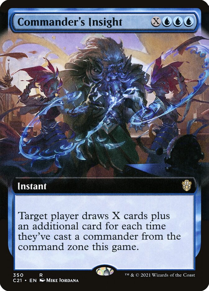 Commander's Insight card front