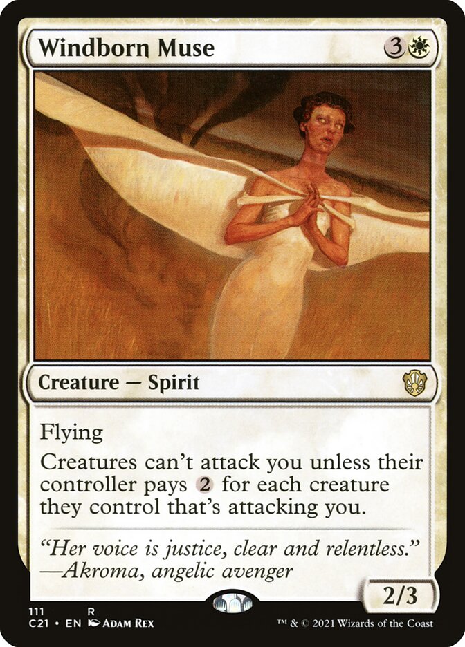 Windborn Muse card front