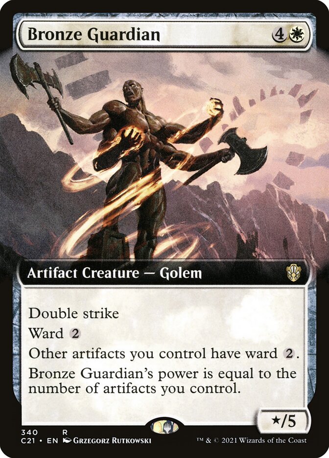 Bronze Guardian card front