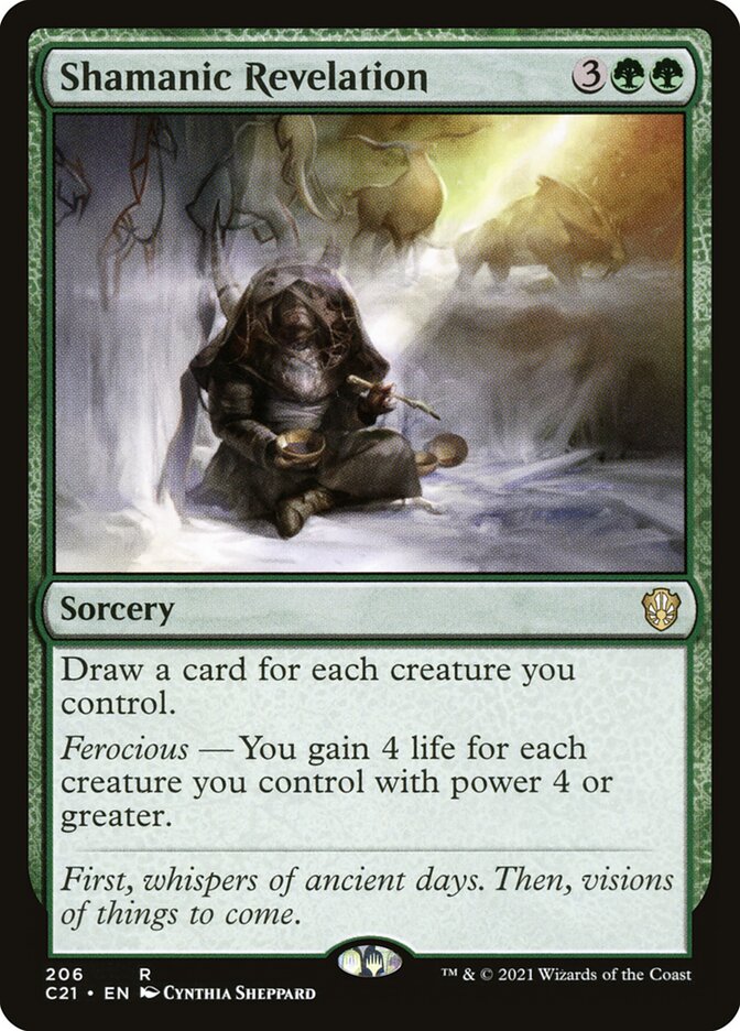 Shamanic Revelation card front