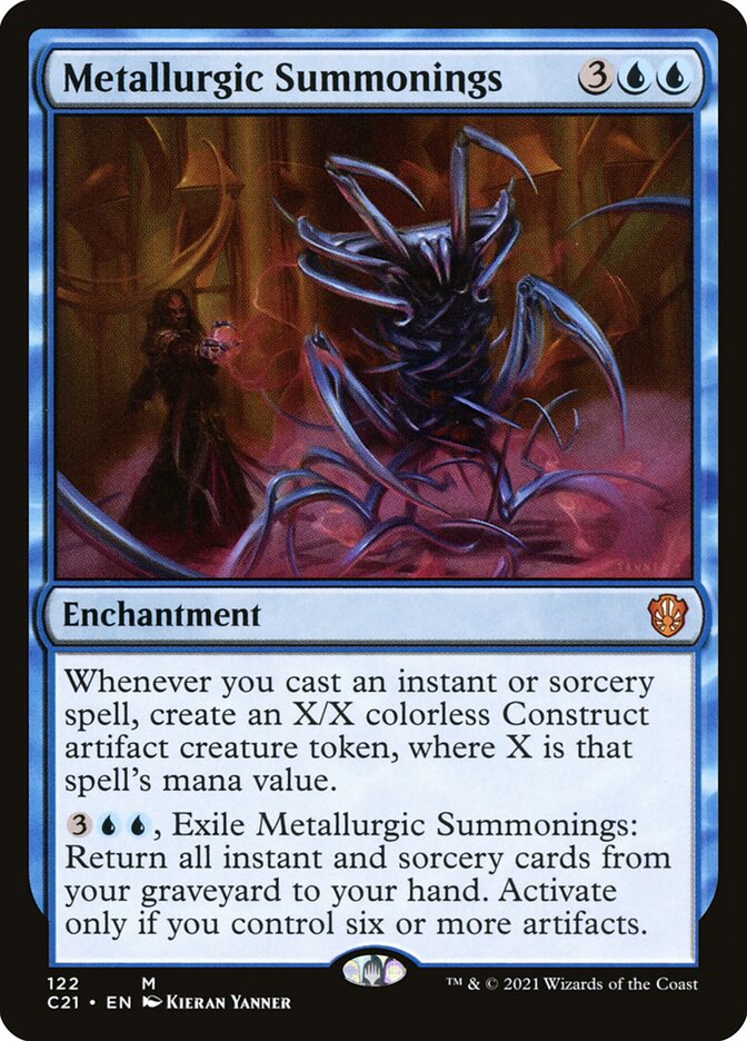 Metallurgic Summonings card front