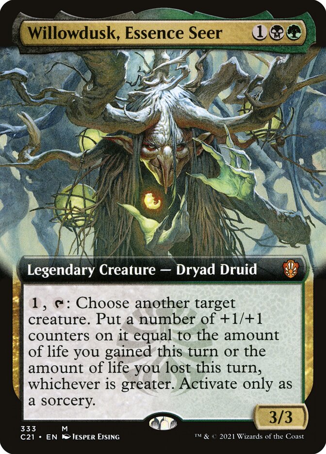 Willowdusk, Essence Seer card front