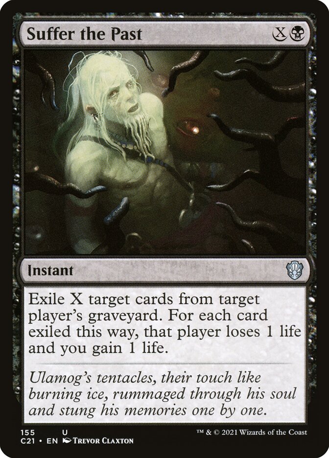 Suffer the Past card front