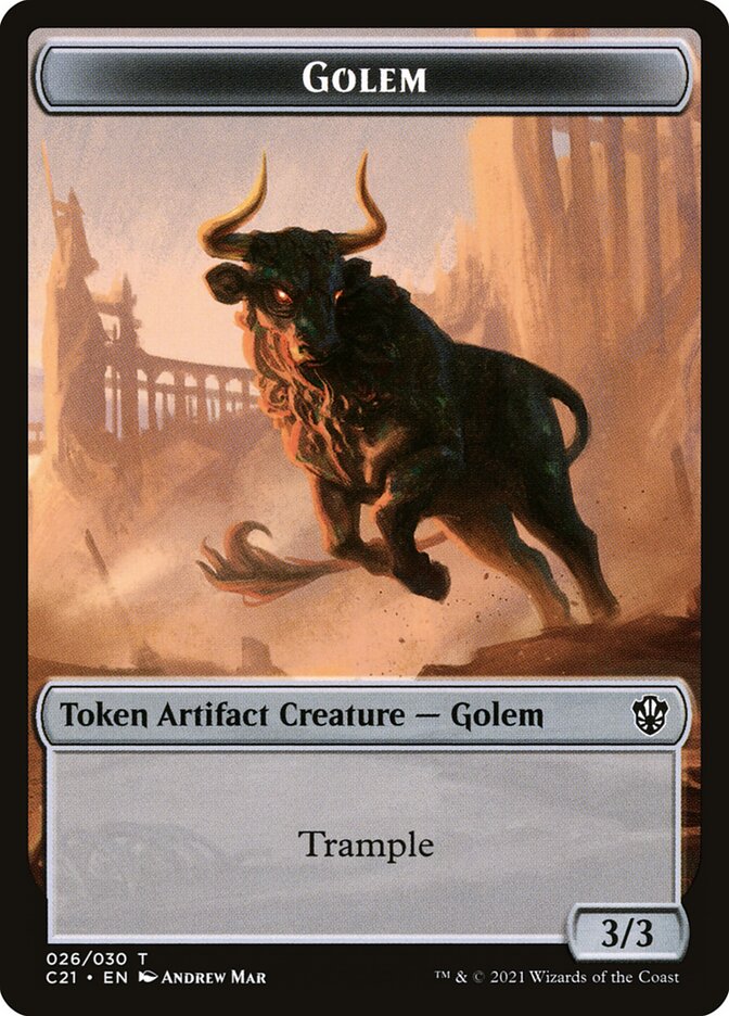 Golem card front