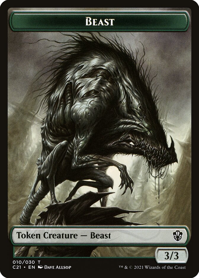 Beast card front