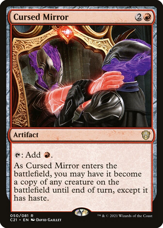 Cursed Mirror card front