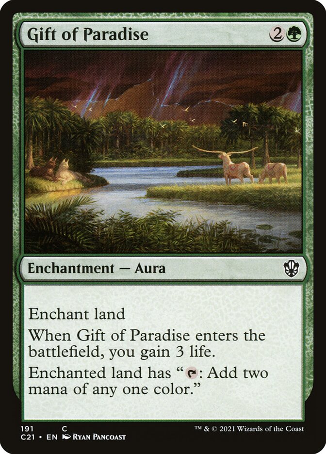 Gift of Paradise card front