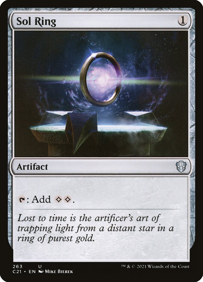 Sol Ring card front