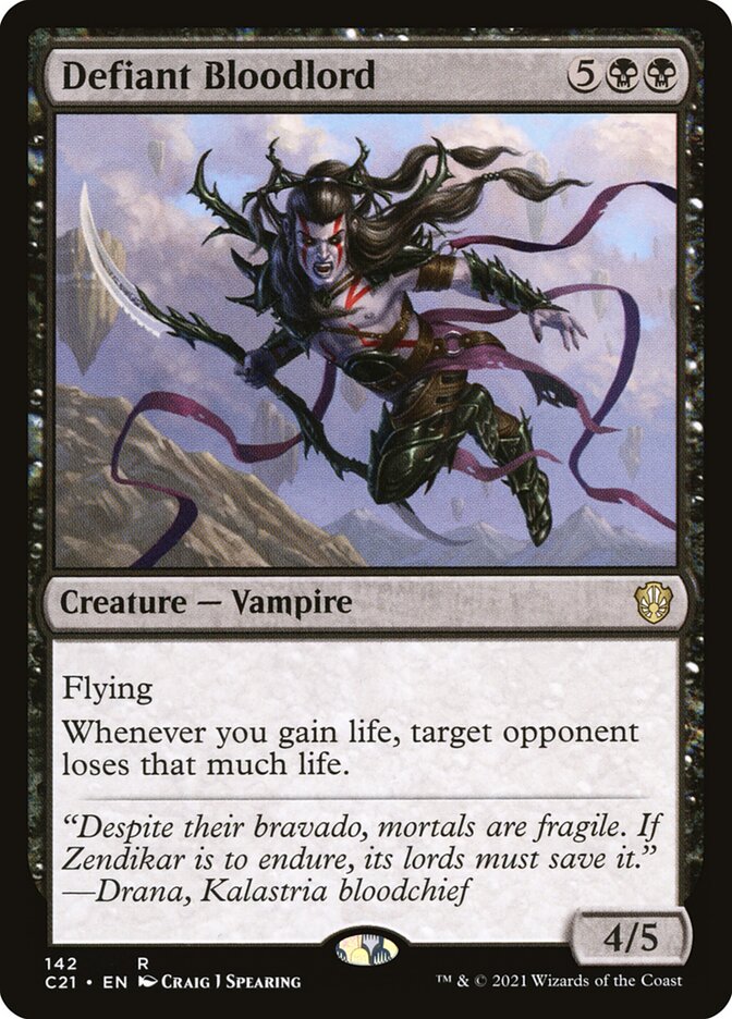 Defiant Bloodlord card front