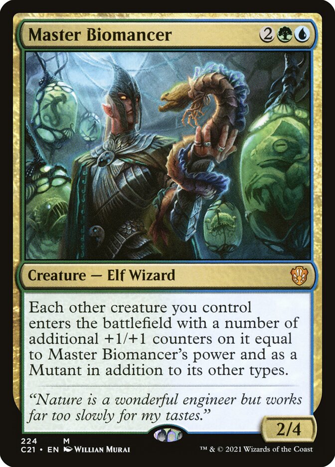 Master Biomancer card front