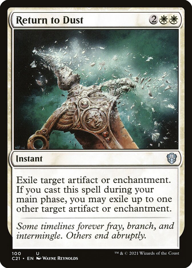 Return to Dust card front