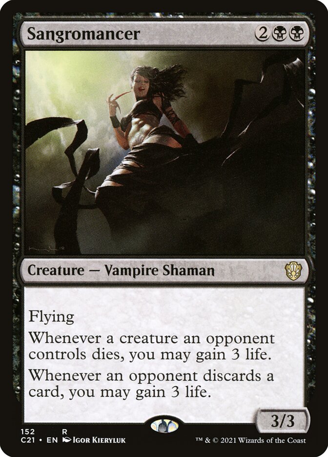 Sangromancer card front
