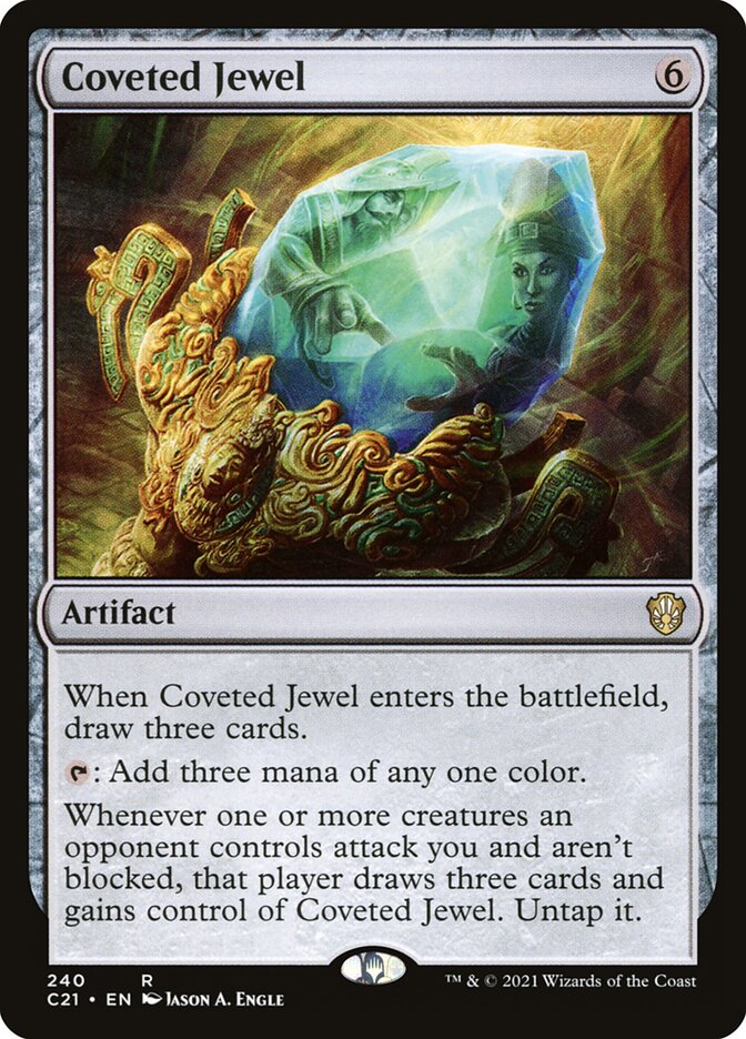 Coveted Jewel card front