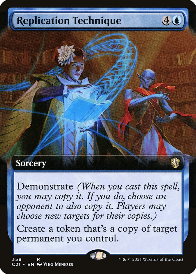 Replication Technique card front