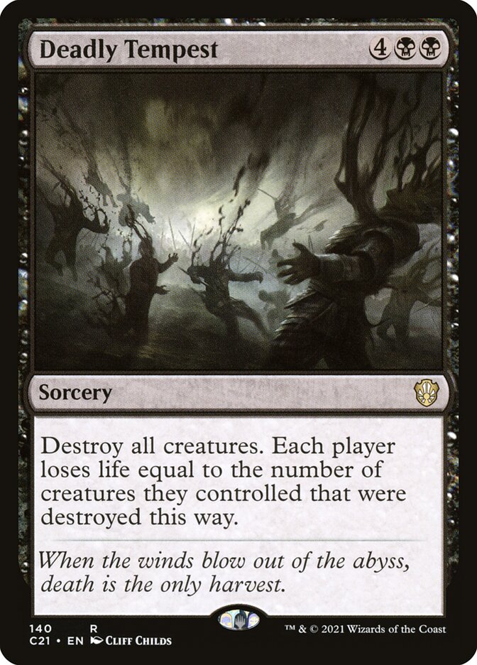 Deadly Tempest card front