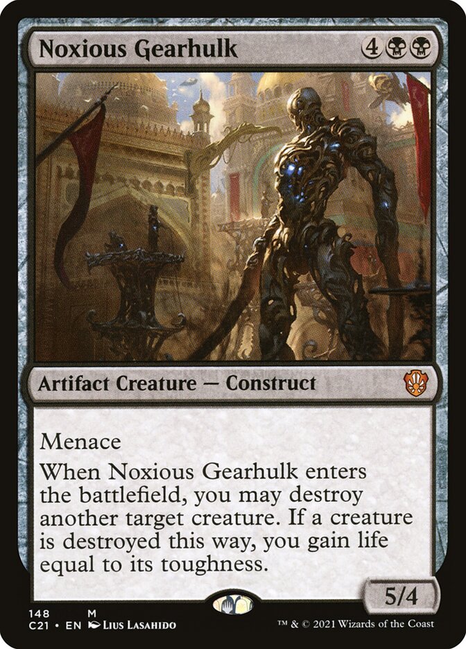 Noxious Gearhulk card front