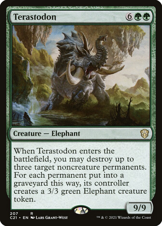 Terastodon card front