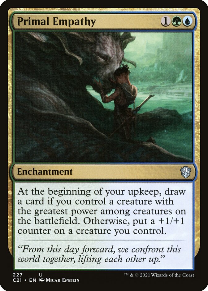Primal Empathy card front
