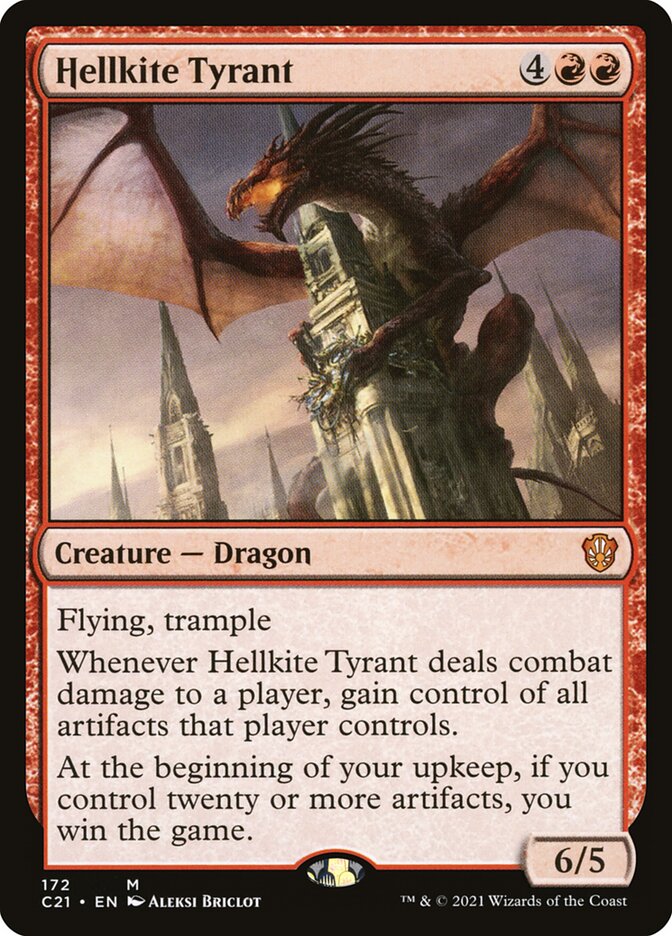 Hellkite Tyrant card front