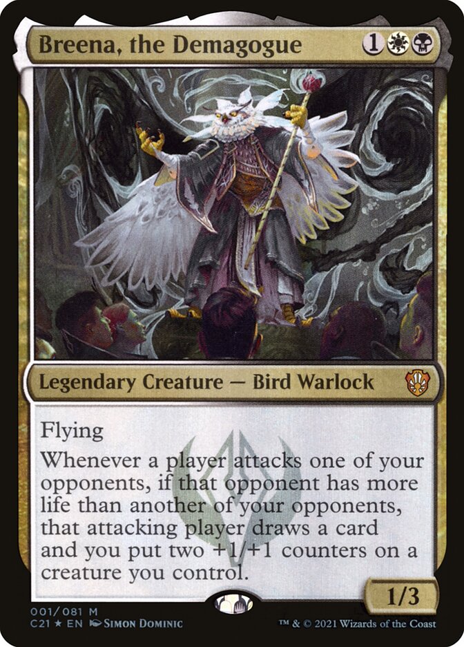 Breena, the Demagogue card front