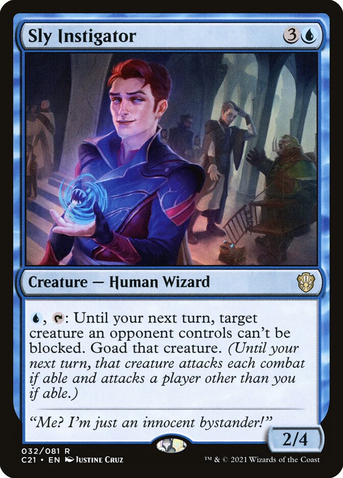 Sly Instigator card front