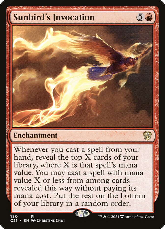 Sunbird's Invocation card front