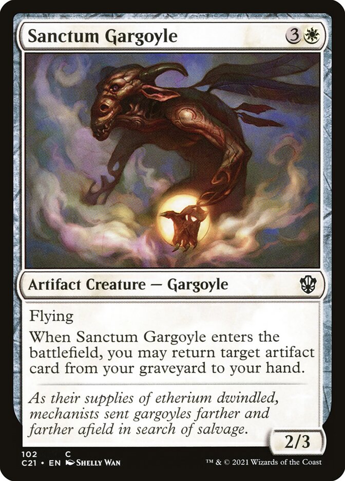 Sanctum Gargoyle card front