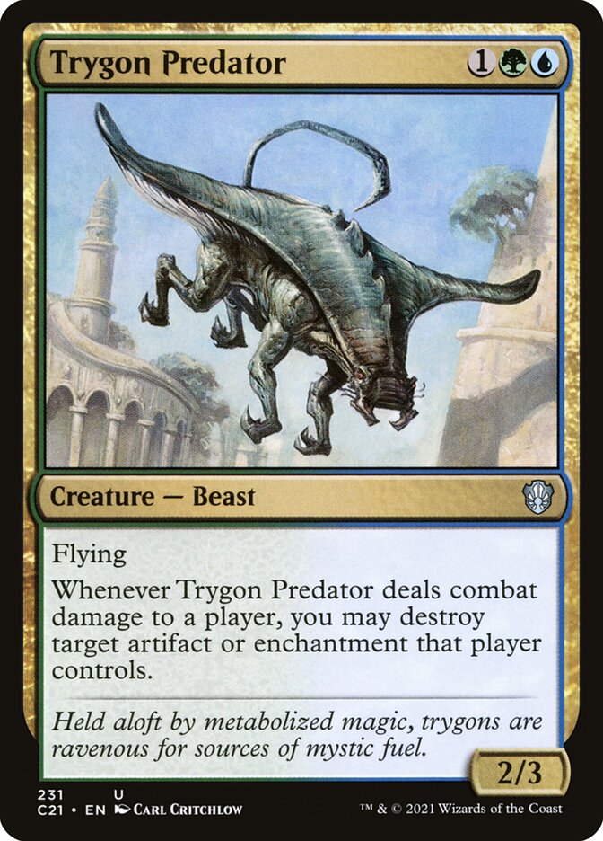 Trygon Predator card front