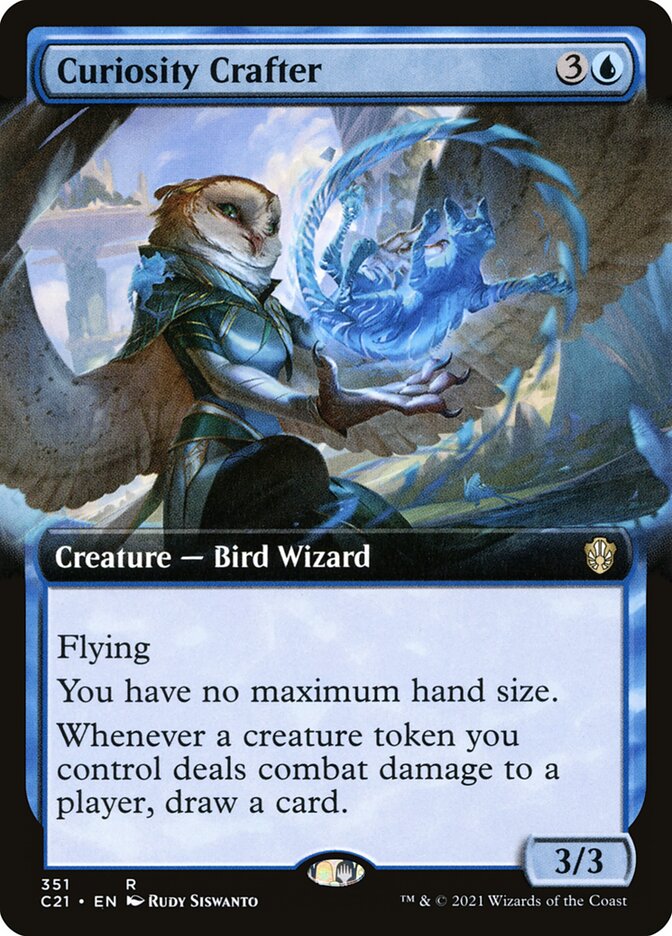 Curiosity Crafter card front