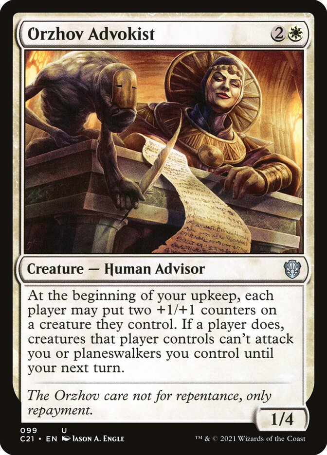 Orzhov Advokist card front