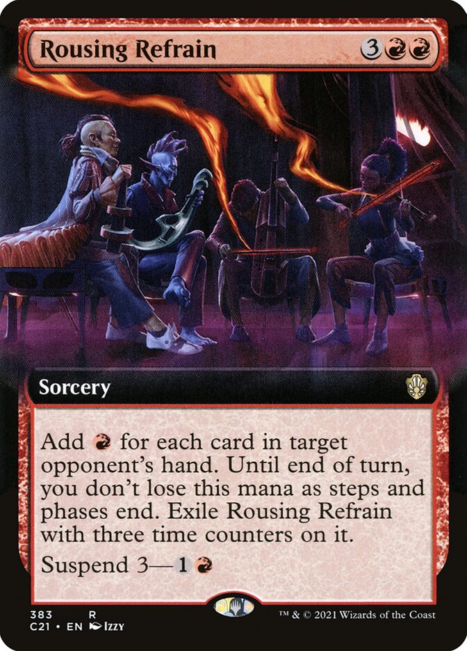 Rousing Refrain card front
