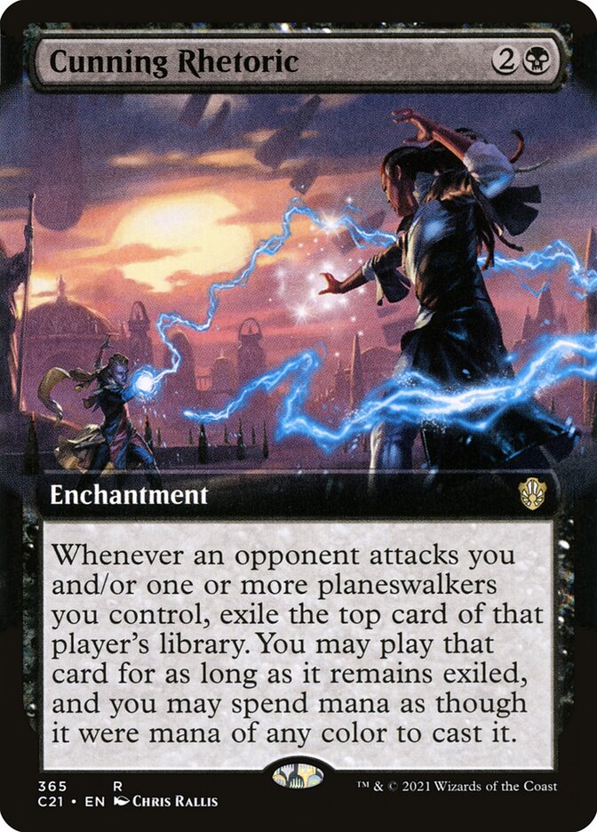 Cunning Rhetoric card front