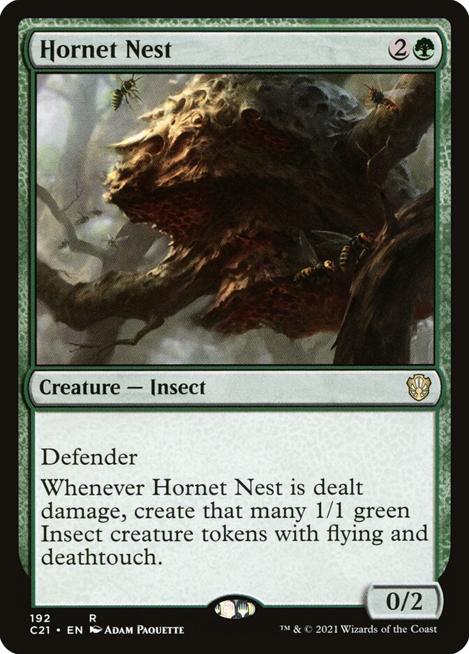 Hornet Nest card front