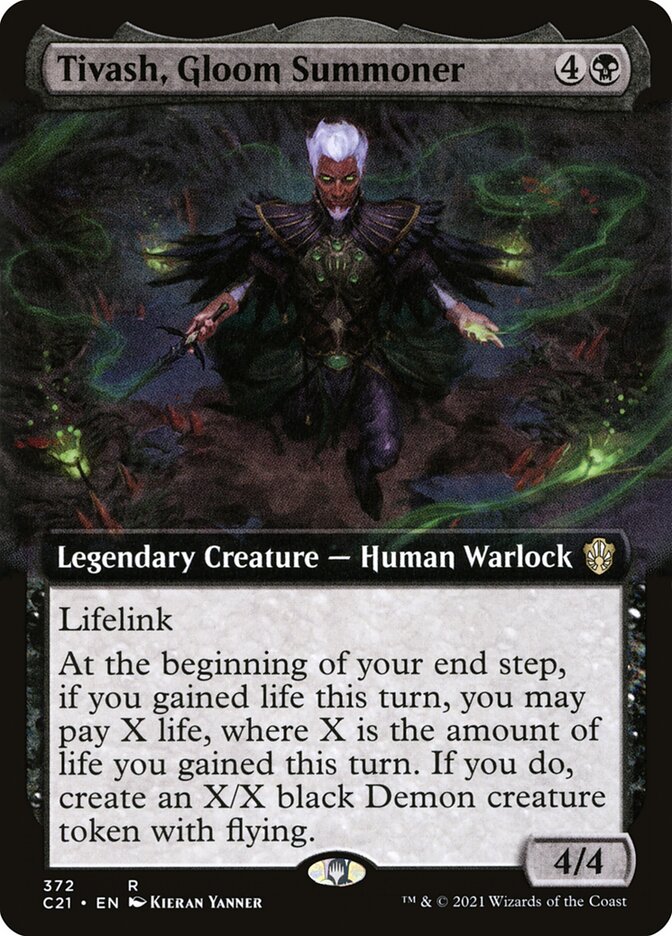 Tivash, Gloom Summoner card front