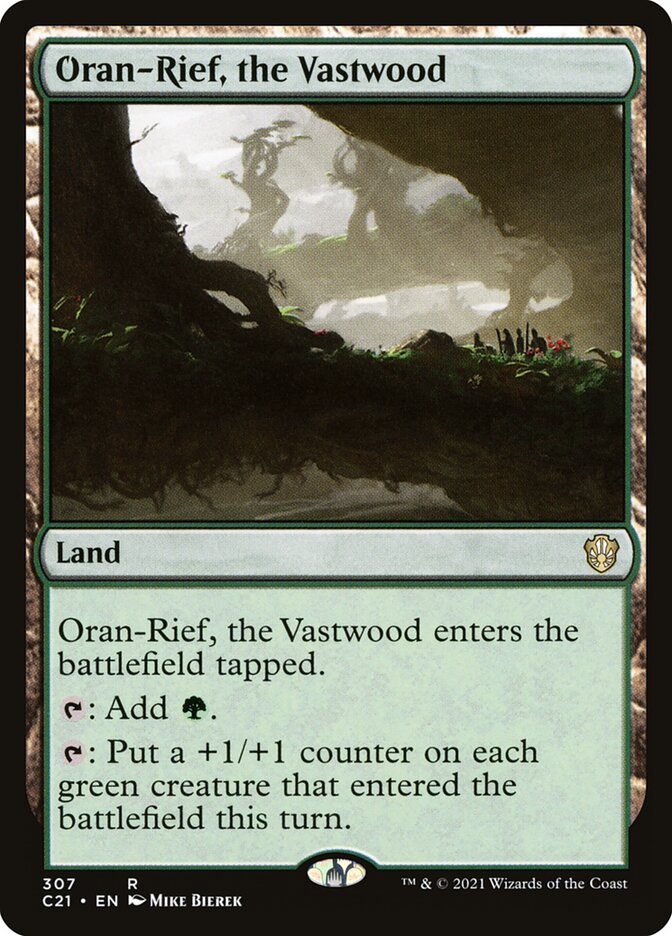 Oran-Rief, the Vastwood card front
